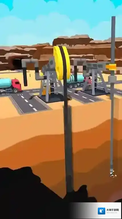 石油开采3D开采