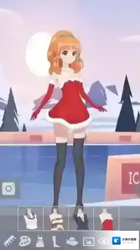 动漫女孩爱打扮搭配