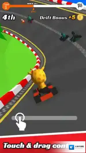 动物卡丁车比赛