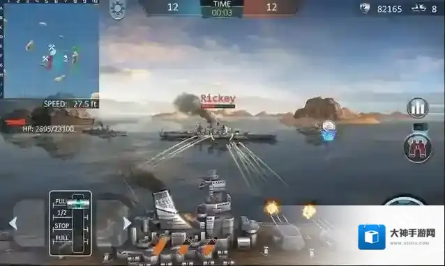 战舰突袭3d船只