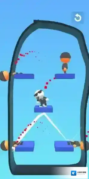 涂鸦反弹子弹子弹