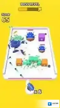 命中方块3D小球