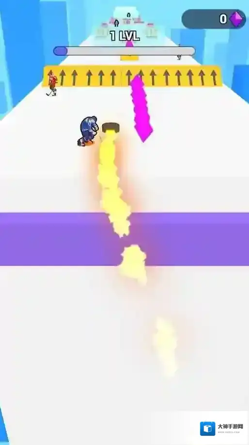 屋顶曲棍球射门