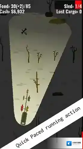 雪橇犬的生活运输