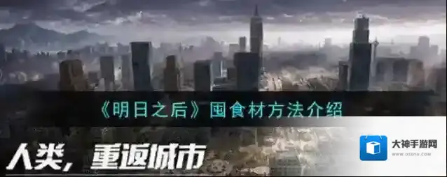 明日之后如何囤食材？明日之后囤食材方法介绍