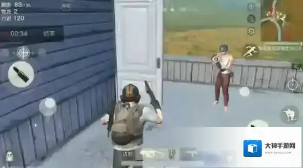 荒野行动怎么应对走S弯的刚枪对手