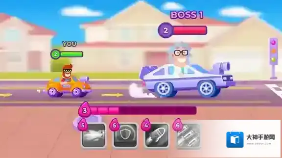 赛车大师撞车道具