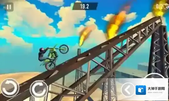 极限特技摩托车特技摩托车