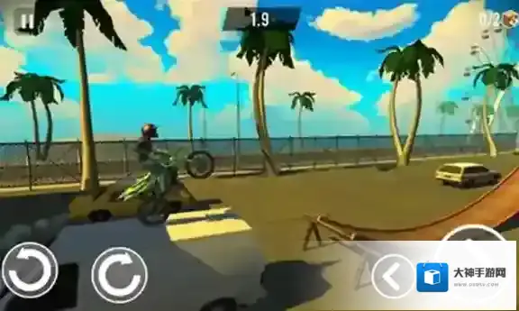 极限特技摩托车玩家