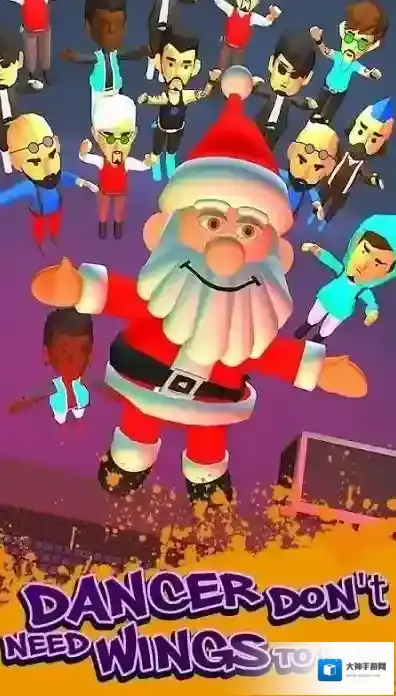 圣诞音乐战斗模拟角色