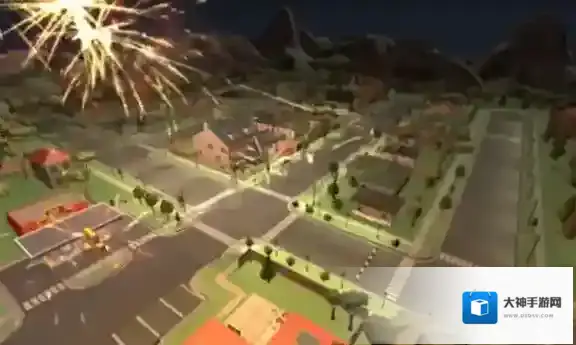 大型烟花模拟器蛋糕