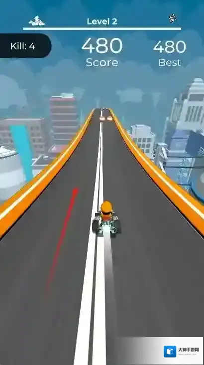 碰撞卡丁车障碍物