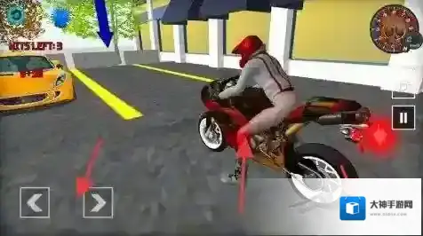 摩托车停车模拟摩托车