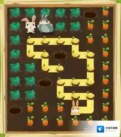 兔子复仇记仓库里49关怎么过 第二章第49关三星图文攻略