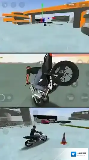 特技摩托人玩家