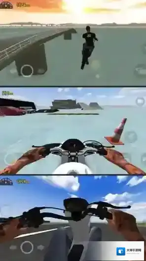 特技摩托人赛道