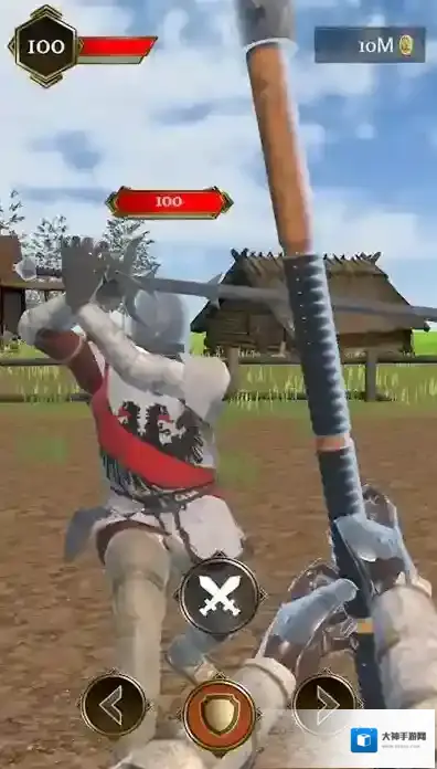 骑士战士格斗竞技场攻击