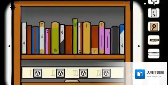 逃离方块:案件23书架