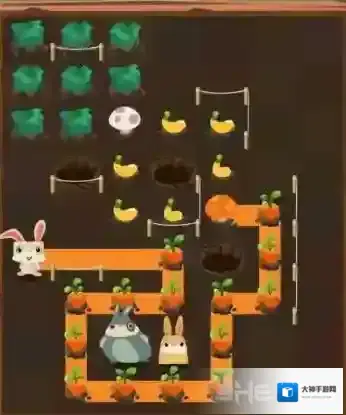 兔子复仇记兔子洞里59关怎么过 第三章第59关三星图文攻略