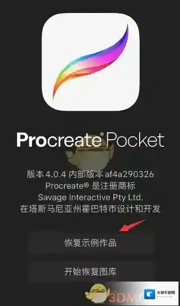 Procreate Pocket恢复