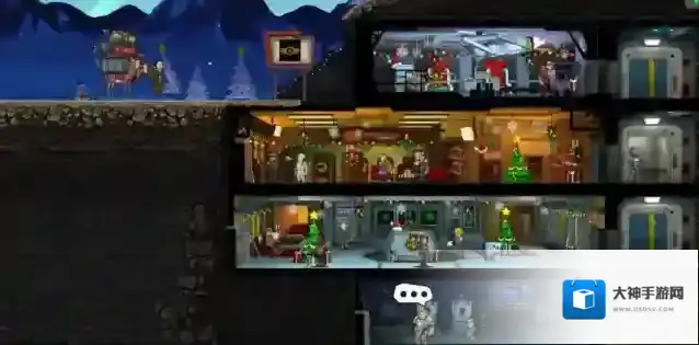 辐射避难所训练室