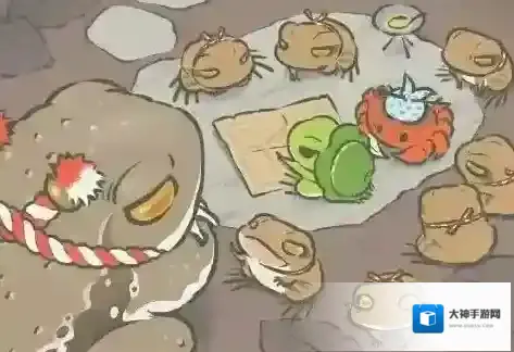 旅行青蛙蛤蟆家作客明信片介绍 蛤蟆家作客图鉴