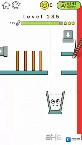 快乐玻璃杯235关怎么过 HappyGlass第235关三星通关攻略