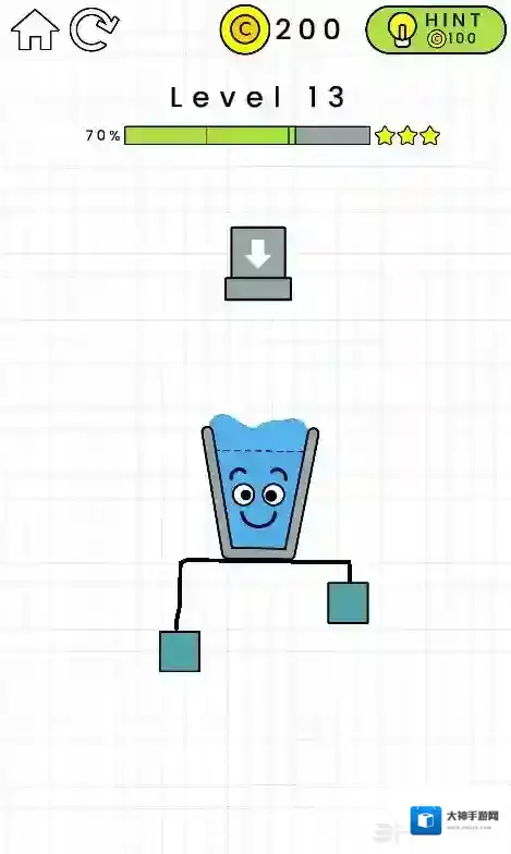 快乐玻璃杯13关怎么过 HappyGlass第13关三星通关攻略