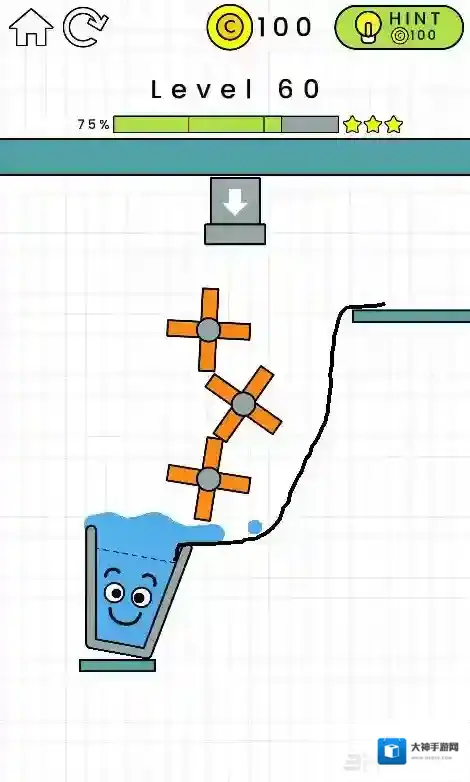 快乐玻璃杯60关怎么过 HappyGlass第60关三星通关攻略