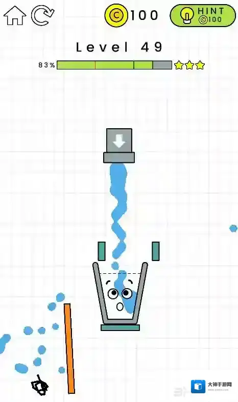 快乐玻璃杯49关怎么过 HappyGlass第49关三星通关攻略