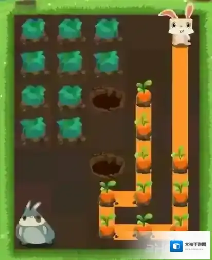 兔子复仇记脱离险境13关怎么过 第一章第13关三星图文攻略
