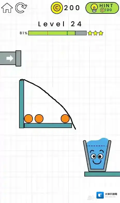 快乐玻璃杯24关怎么过 HappyGlass第24关三星通关攻略