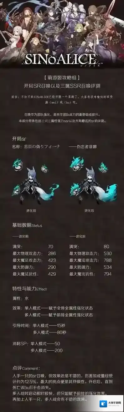 死亡爱丽丝伪忠者菲娜好用吗 伪忠者菲娜全面评测