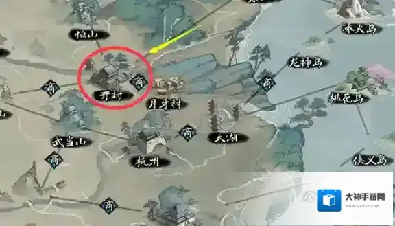 我的侠客十八学士在哪 花卉获取位置分享