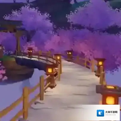 原神水中石桥-尘歌壶摹本复制码