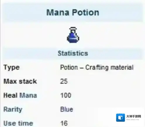 泰拉瑞亚魔力药水怎么合成?泰拉瑞亚魔力药水合成攻略