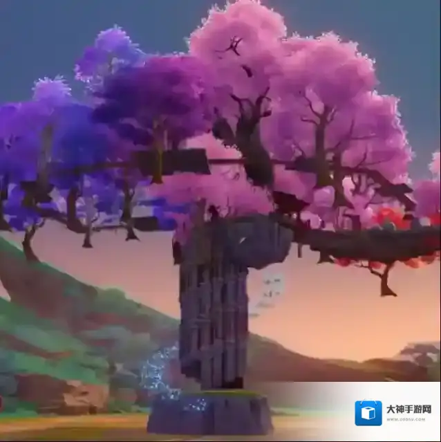 原神神樱巨树-尘歌壶摹本复制码