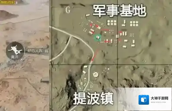 刺激战场军事基地怎么搜 沙漠地图军事基地搜索路线推荐