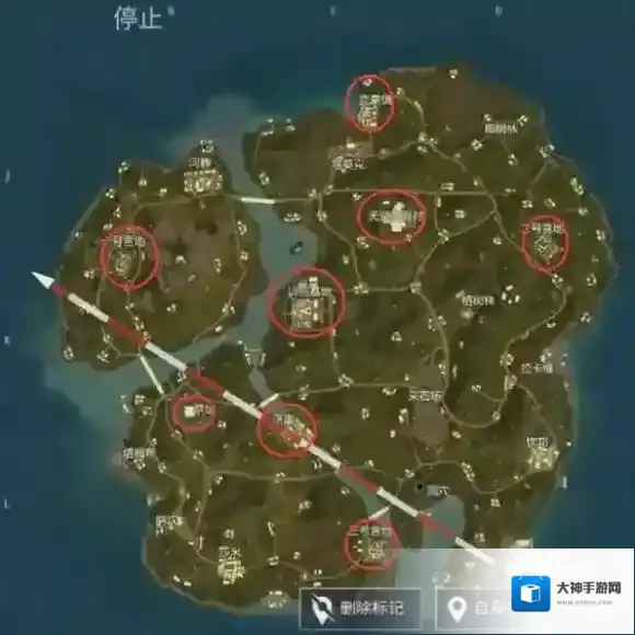 绝地求生刺激战场雨林地图高级资源点介绍 雨林地图高级资源位置一览