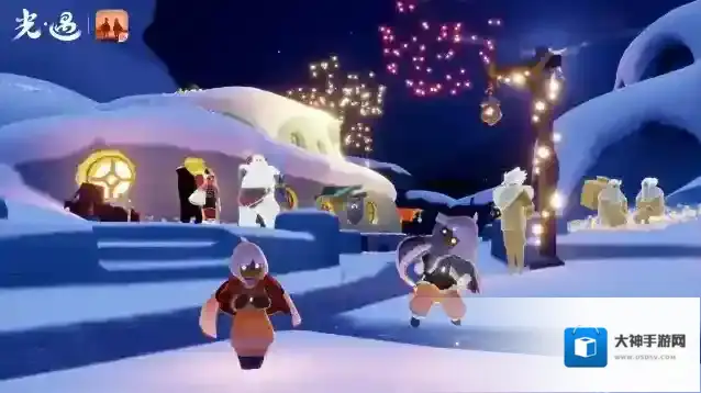 光遇  礼赠新岁 喜贺福来｜小光小遇来送新年祝福啦！