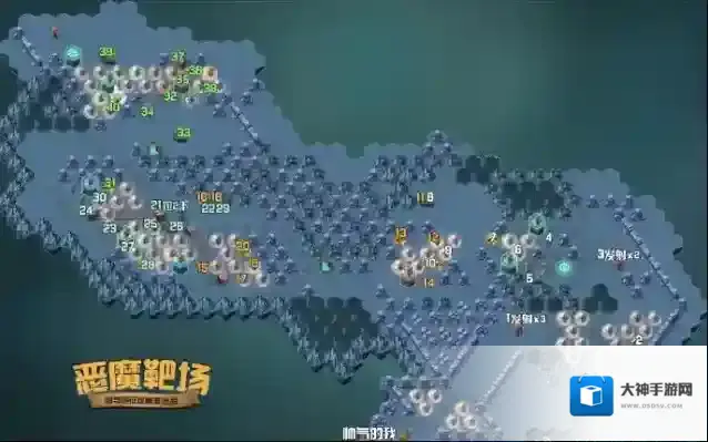 剑与远征奇境探险恶魔靶场路线图攻略